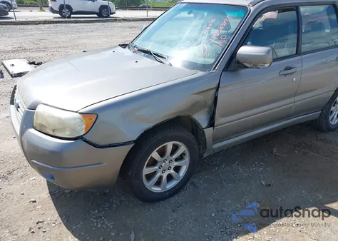 2006 Subaru Forester 2.5X from USA, damaged, VIN JF1SG656X6H706543